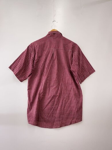 商品画像：半袖シャツ/L/コットン/RED/チェック/90S// 2
