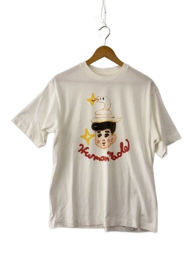 商品画像：Tシャツ/M/コットン/WHT// 1