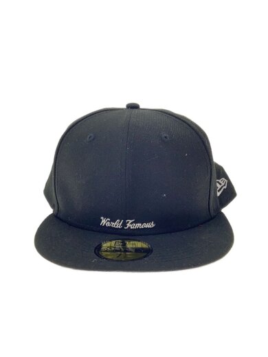 商品画像：SUPREME/WORLD FAMOUS/キャップ/7 1/2/ポリエステル/BLK/メンズ 1