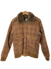 フライトジャケット/M/コットン/BRW/2W5-7952