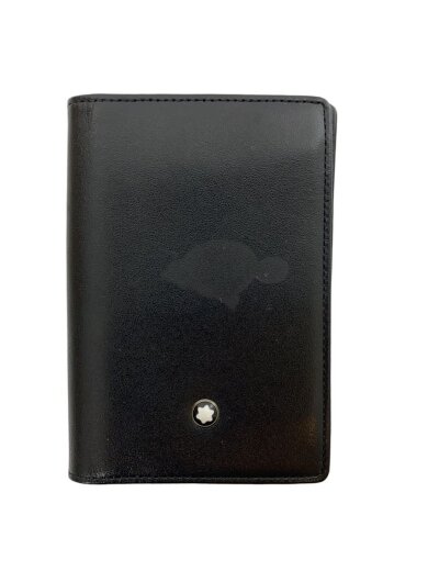 商品画像：カードケース/レザー/BLK/無地/メンズ 1