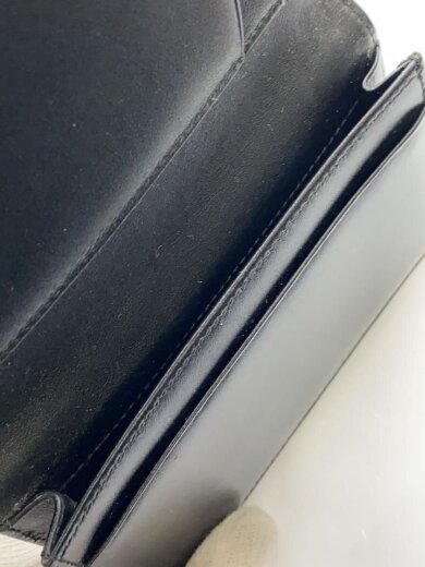 商品画像：カードケース/レザー/BLK/無地/メンズ 5