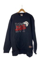 HEADGEAR/スウェット/XXL/コットン/BLK/YEWYORK YANKEES