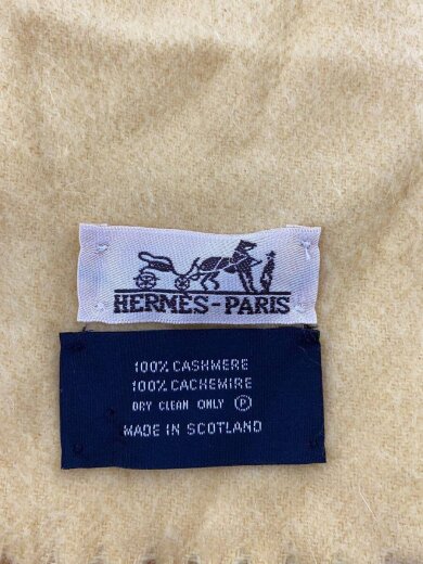 商品画像：マフラー/カシミア/YLW/無地/レディース 2