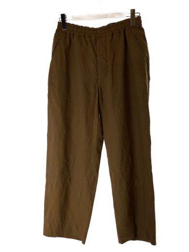 画像：The CLASIKBOXER TROUSER/LINEN SILK TWILL/46/リネン/BRW/CKTR-1731