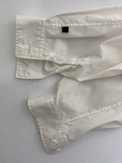 商品画像：長袖シャツ/M/ポリエステル/WHT/BE-84020W 5