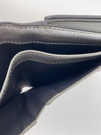 商品画像：ピーカブー/角擦れ有/3つ折り財布/レザー/SLV/レディース/8M0438// 6