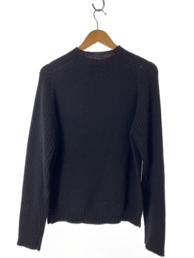 商品画像：ニット・セーター(厚手)/M/ウール/BLK/X863133 2