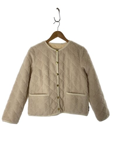 商品画像：ARKLEY/ボアショート/キルティングジャケット/36/ポリエステル/BEG/L212APQCO0050EF 1