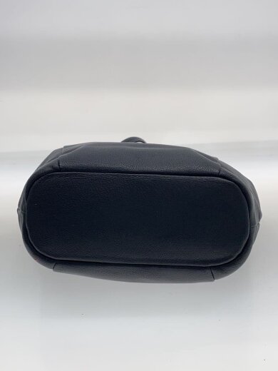 商品画像：ハンドバッグ/レザー/BLK/無地// 4