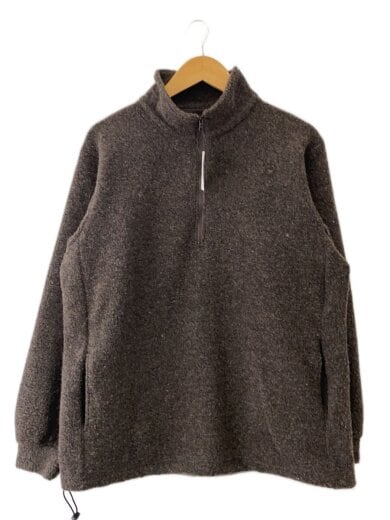 商品画像：WOOL PILE HALF ZIP JACKET/S/ウール/BRW/VTD-0640-CS 1