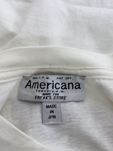 商品画像：Tシャツ/FREE/コットン/WHT 3