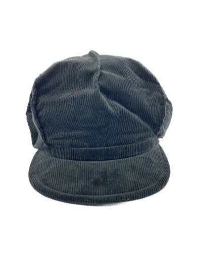 商品画像：キャスケット/--/コーデュロイ/BLK/無地/メンズ 1