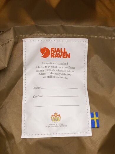 商品画像：Kanken Mini/ナイロン/BEG/23561 5