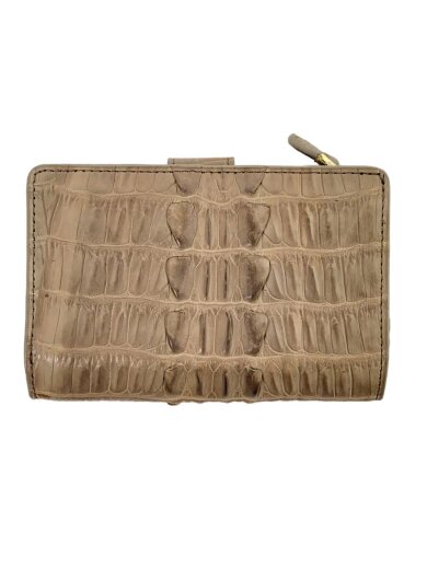 商品画像：2つ折り財布/レザー/BEG/レディース 2