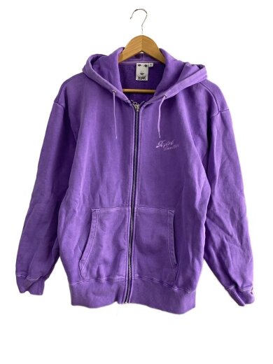 商品画像：FACE&CURSIVE LOGO ZIP UP/M/コットン/PNK/105241012005 1