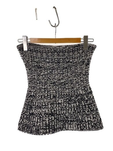 商品画像：エコリリーベアトップニット/S/ポリエステル/BLK/35-02-34-02102 1