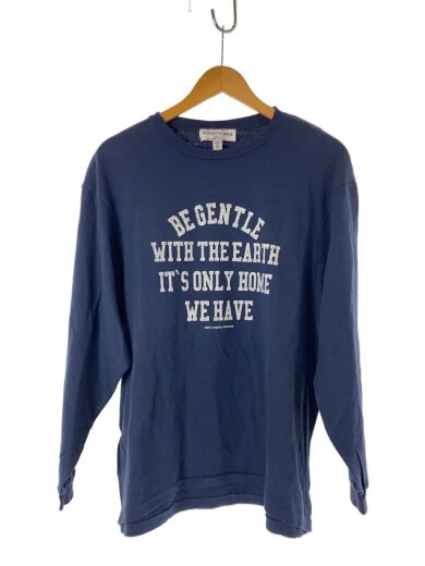 商品画像：長袖Tシャツ/FREE/コットン/NVY 1