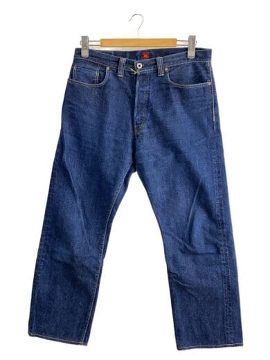 商品画像：大戦モデル/月桂樹ボタン/ボトンフライ/ストレートパンツ/34/デニム/IDG/無地/714 1