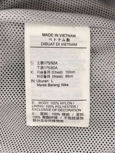 商品画像：ナイロンジャケット/L/ナイロン/GRY/無地/HJI1986-010// 4