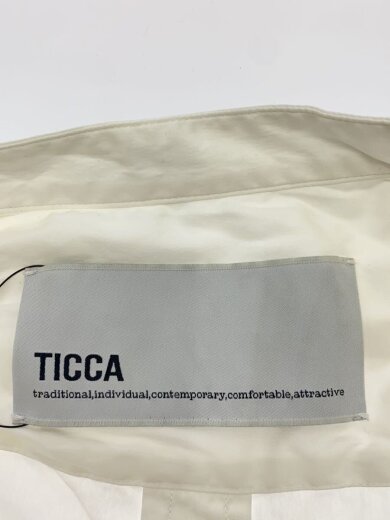 商品画像：長袖ワンピース/FREE/コットン/WHT/無地/TBBA-272// 3