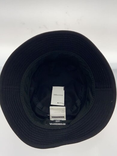 商品画像：24AW/LOGO BUCKET HAT/L/コットン/BLK/メンズ/242HCNH-HT01 4