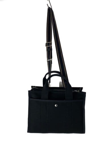 商品画像：トートバッグ/キャンバス/BLK/無地/CP158// 3