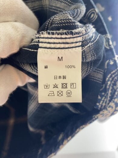 商品画像：Bandana Jacket/M/コットン/NVY/ペーズリー/MYG011 4