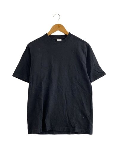 商品画像：Tシャツ/S/コットン/BLK/無地 1