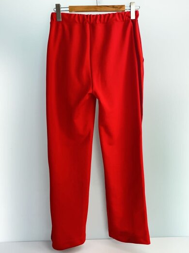 商品画像：ストレートパンツ/S/ポリエステル/RED/117205014 2