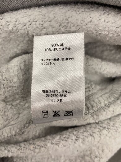 商品画像：ショートパンツ/S/コットン/GRY 6