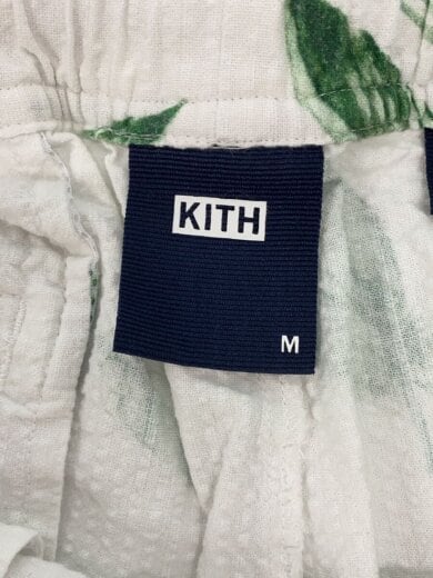 商品画像：ショートパンツ/M/コットン/WHT/花柄/20-032-060-0004-2-0 4