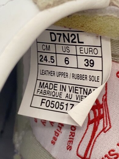 商品画像：ローカットスニーカー/24.5cm/WHT/D7N2L 5