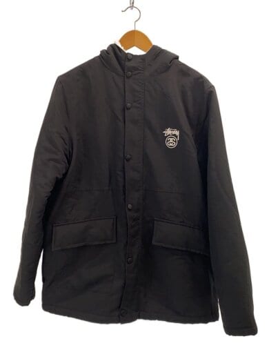 商品画像：ジャケット/S/ポリエステル/BLK/無地 1