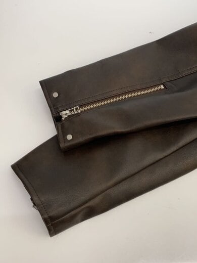 商品画像：ダブルライダースジャケット/M/レザー/adrjk1348 5