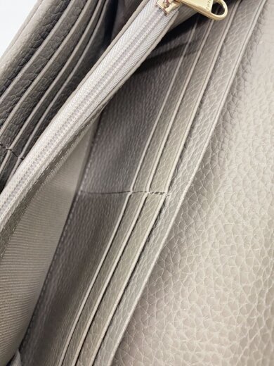 商品画像：長財布/レザー/GRY/レディース 7