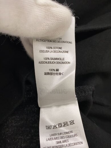 商品画像：23AW/Classic Logo S/S Top/Tシャツ/S/コットン/BLK/無地// 4
