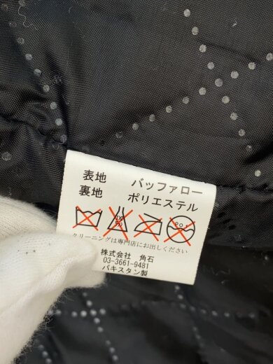 商品画像：シングルライダースジャケット/M/牛革/BLK 5
