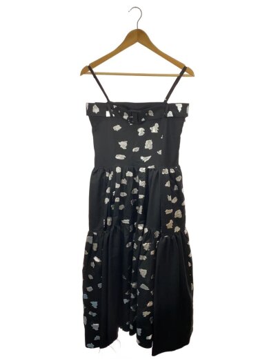 商品画像：キャミワンピース/36/コットン/BLK/総柄/25A85003 1