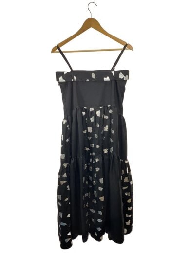 商品画像：キャミワンピース/36/コットン/BLK/総柄/25A85003 2