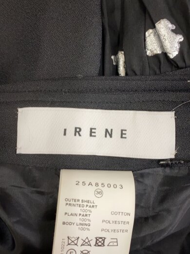 商品画像：キャミワンピース/36/コットン/BLK/総柄/25A85003 3