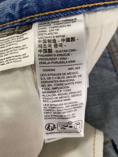 商品画像：ストレートパンツ/36/デニム/IDG/PC9-78930-0356 6