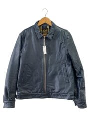 レザージャケット・ブルゾン/M/牛革