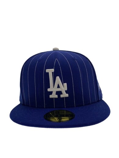 商品画像：キャップ/7 1/2/コットン/BLU/ストライプ/メンズ 1