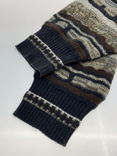 商品画像：ニット・セーター(厚手)/S/コットン/マルチカラー/総柄 4