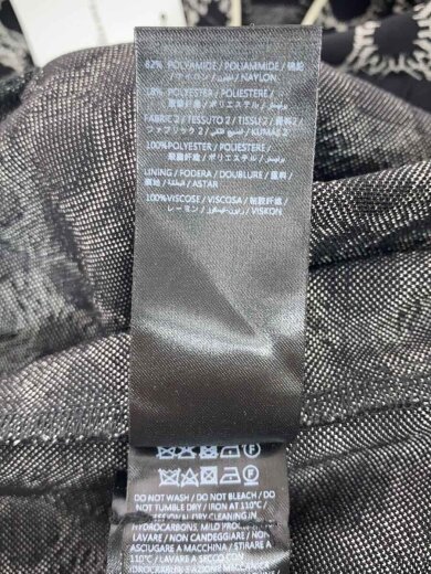 商品画像：クアッドトラックジャケット/ブルゾン/L/ナイロン/BLK/総柄/AMOUTJ1010 4