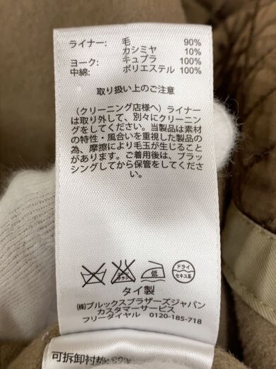 商品画像：コート/36/ウール/BEG/無地 5