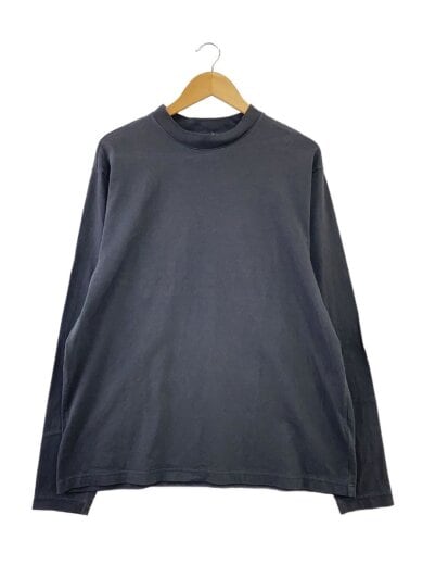 商品画像：長袖Tシャツ/M/コットン/GRY/無地/537288-04-1// 1