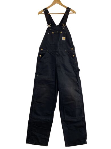 商品画像：前面汚れ/肩ベルト変色汚れ/オーバーオール/34/コットン/BLK// 1