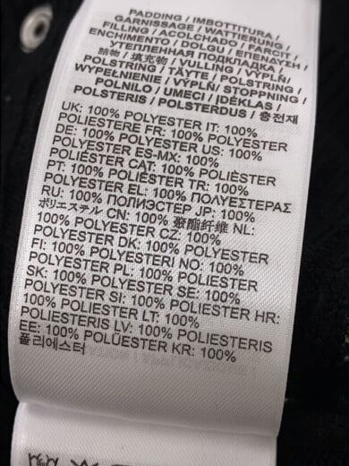 商品画像：カーディガン(薄手)/S/ポリエステル/BLK/A14927// 5